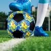 Футбольный мяч Cristiano Ronaldo Размер 5 Цветной Машинная строчка ПВХ Готов к соревнованиям Прочный Высокий отскок