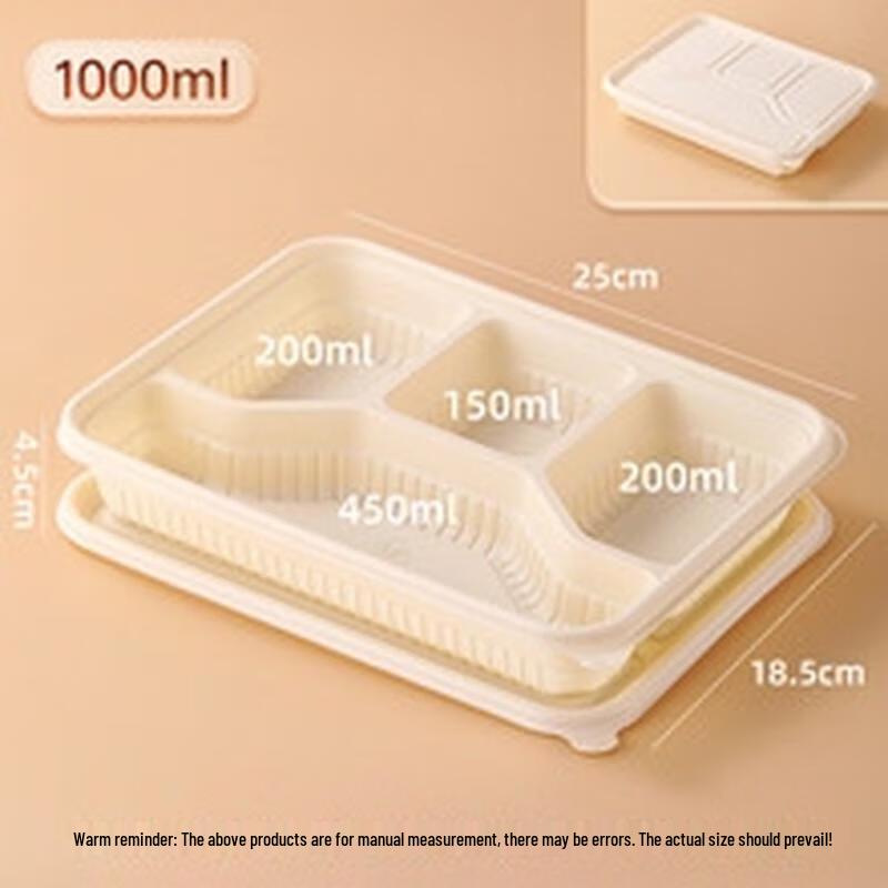 Compostable Disposable Meal Prep Containers