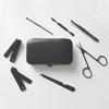 Набор для ухода за ногтями Carbon Black из 7 предметов