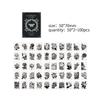 100 pcs Vintage Pocket edition Decorative Mini book For Planner Diy Decorative Scrapbooking material paper junk journal supplies