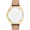 Coach Quartz Watch With Calfskin Strap 34Mm Gold Dial 30M Water Resistant Women watches 14504455