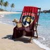 Модное пляжное полотенце Florida Panthers: Идеально для летних приключений Мягкое, впитывающее и быстросохнущее, подходит для плавания и купания