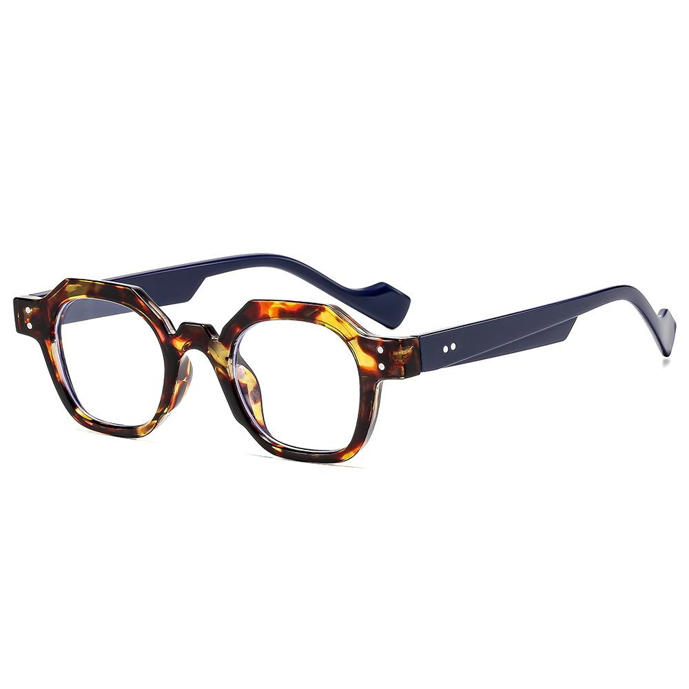New Fashion Retro Sunglasses Polygon Fashion Trend Sunglasses Small Frame Men's Personality Versatile Glasses