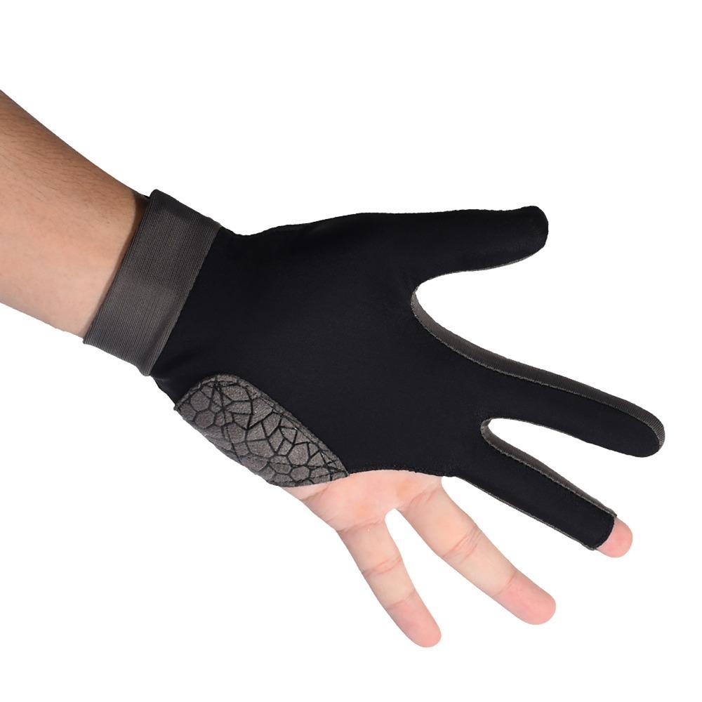 Anti-skid Billiard Glove Breathable Lightweight Pool Gloves 3 Finger Super Elastic Billiard Mitten Pool Players