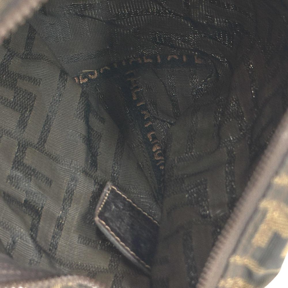 FENDI Zucca pattern Multi-case all-over pattern accessory case Pouch Brown