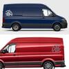 Car Stickers For Volkswagen VW Crafter Motorhome  Advanture Camper Van Graphics Vinyl Decor Decal Auto Tuning Accessories