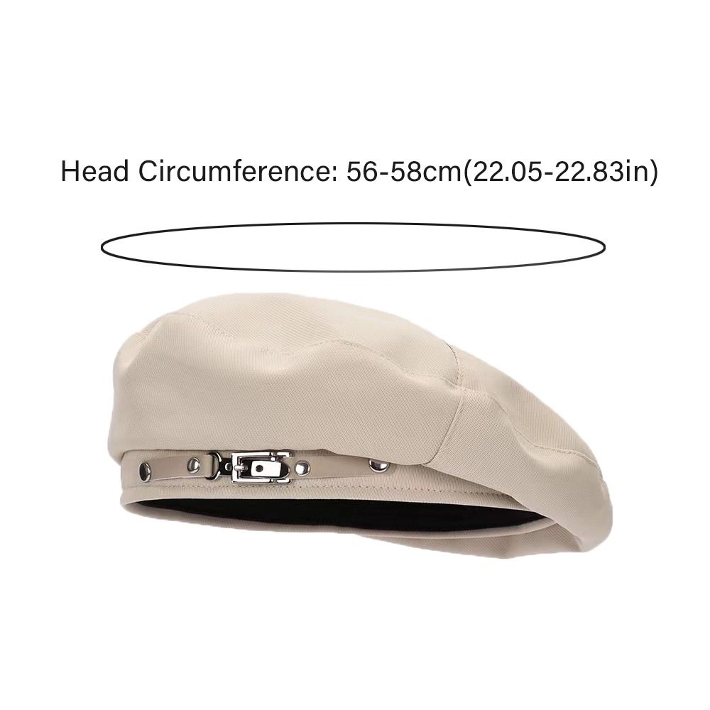 Металлическая цепочка плиссированная шляпа-берет солнцезащитная плиссированная восьмиугольная кепка шляпа художника облаков на открытом воздухе