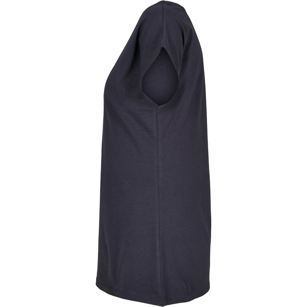 Build Your Brand Womens/Ladies Wide Neck T-Shirt