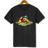 Summer New Men's T-shirt High-quality Pure Cotton Magic Square Printing O-neck Casual Cool Hip-hop Large Size Short-sleeved Top