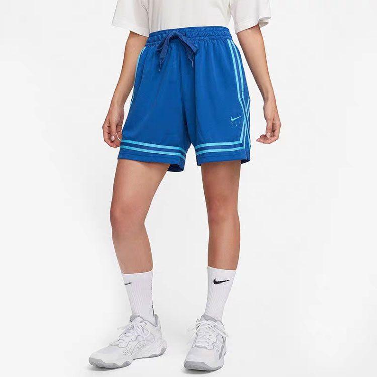 Nike Женские баскетбольные шорты Fly Crossover Синие DH7326-480