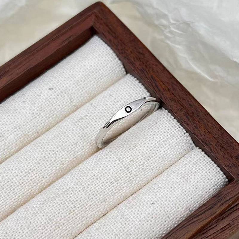 Эстетические свадебные крошечные начальные кольца с буквами, подарочные кольца с буквами на палец, женские модные кольца из нержавеющей стали, ювелирные изделия, подарок