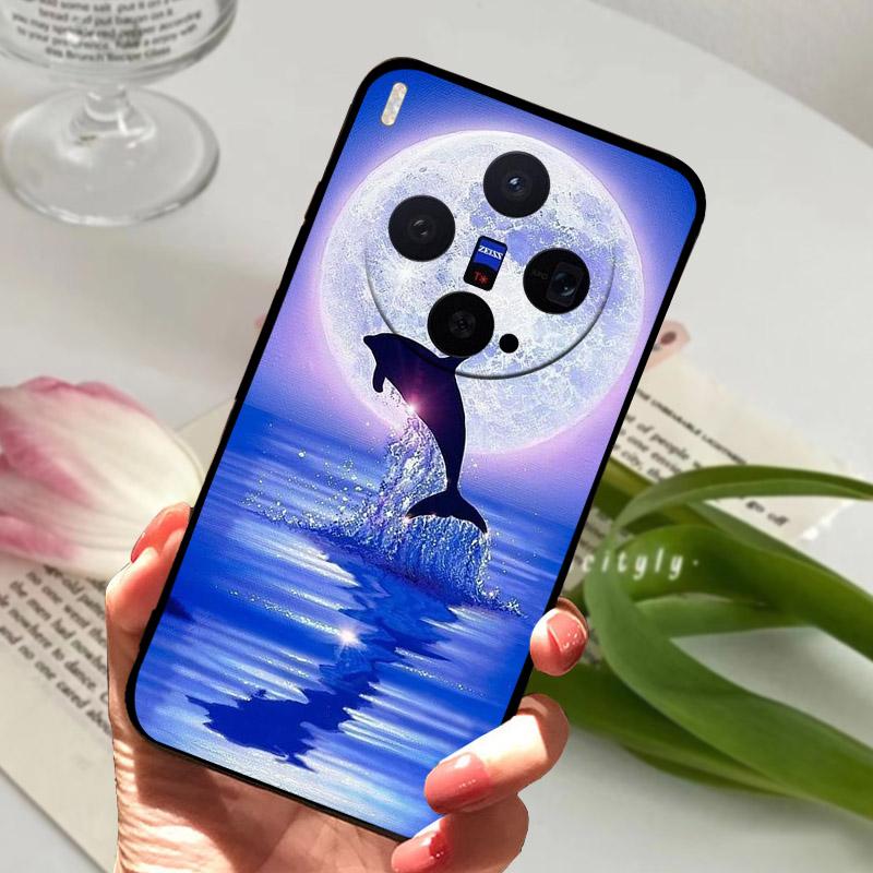 Чехол для Vivo X300 Крутой Рисунок Животных Лев Волк Чехол Для Телефона VIVOX300 V2509A Защита Камеры Fundas Противоударный