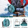 Portable Camping Tent Ceiling Fan w/LED for Makita 14.4/18V Battery