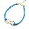 [M6169] - Turquoise 'Infini' Ethnic Bracelet