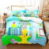 Games Cute Pet Simulator X 3D Printing Bedding Set Single Double King Bed Set Children's Bedroom Duvet Cover Set Home Textiles