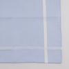 HERMES Jacquard H handkerchief Handkerchief 2 pieces set Gray / light blue cotton mens Used