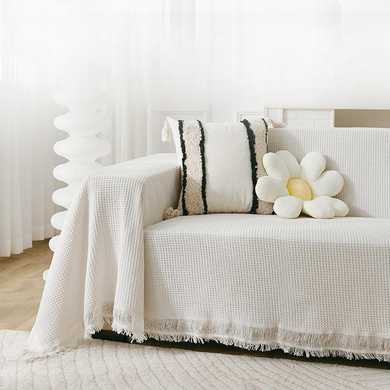 Универсальное полотенце для дивана Ins Style, универсальный чехол для дивана Four Seasons, хлопковая пряжа, чехол для дивана, ткань, универсальный чехол для дивана, коврики для кемпинга