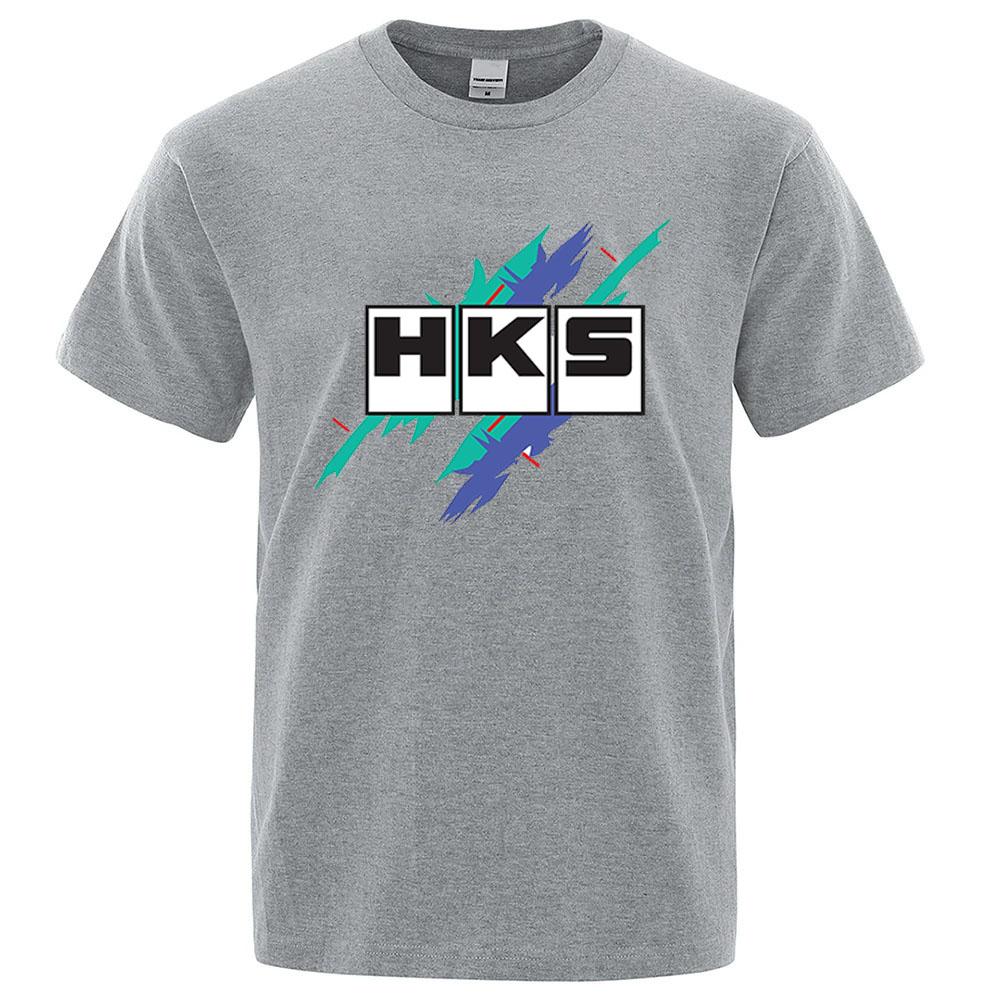 2026 Summer New HKS Power and Sports Print Unisexs New Popular Ordinary shortsleeved shirt Cycling Running Sports Tshirt