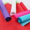 50x250 см рулон цветной креповой бумаги оригами мятая креповая бумага ремесло DIY цветы украшения подарочная упаковка бумага ремесло