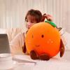 Orange Orange Doll Plush Toy Soft Happy Fruit Plush Pillow Diy Decoration Doll   Holiday Gifts