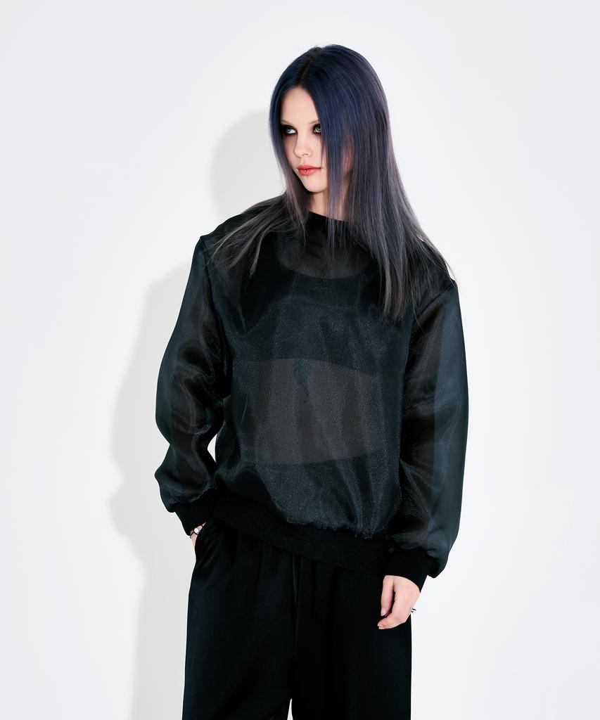 WARDOG Organza Sweatshirt Black