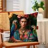 Fashion FFridaS KKahlo Pillow Cases for Bedroom Living Room Sofa Home Decor Polyester Cushion Cover with Zipper