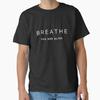 Men Casual Shirts Short Sleeves Breathe You Are Alive Black Tees Oversized T-shirts