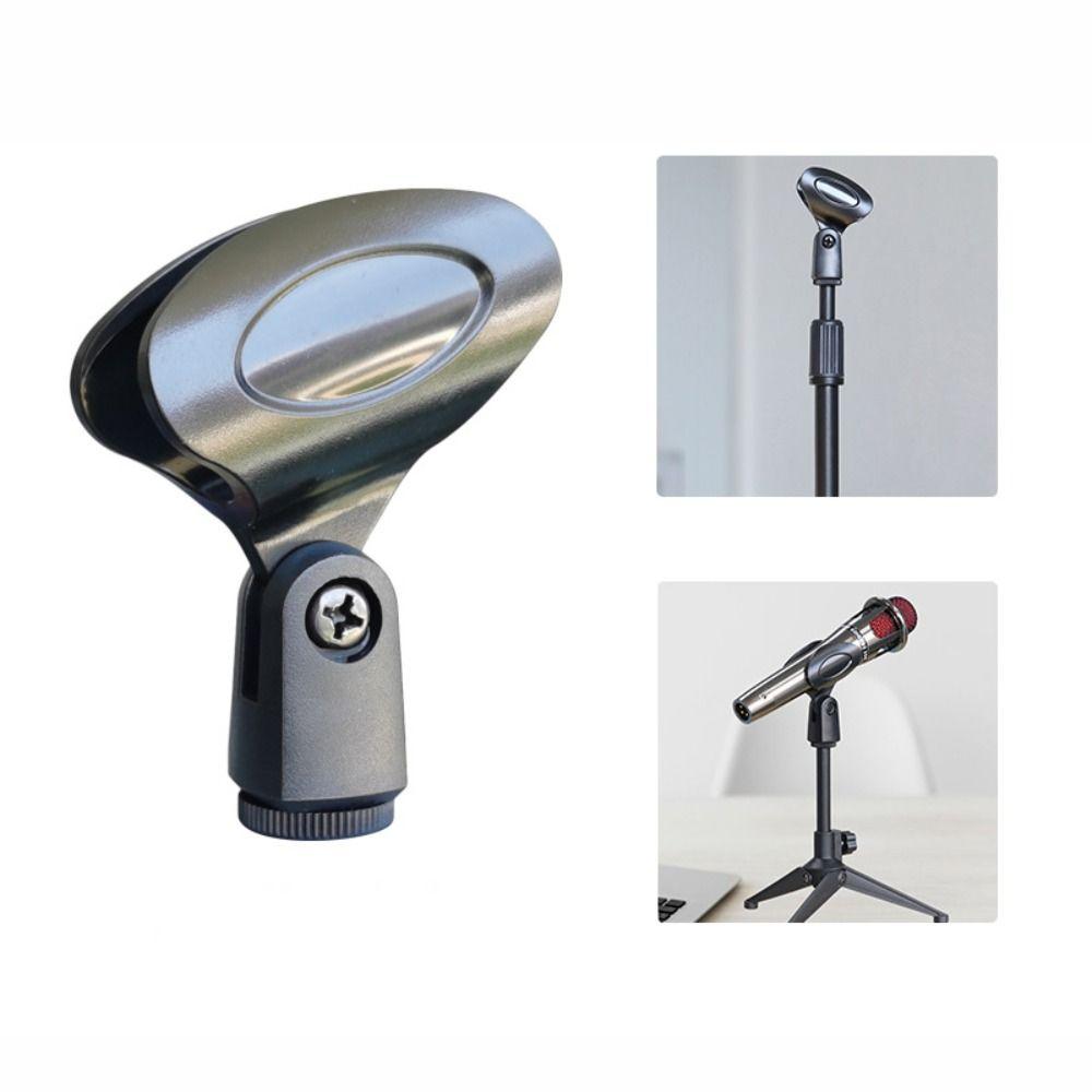 Rotatable Mic Mount Holder Handheld Mic Stand Clip New Mic Holder Clamp Wireless/ Wired Mic