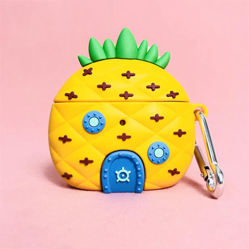 Silicone For OPPO Enco Air Case Cartoon Silicone Protective Cover for Oppo Enco Air2 Wireless Bluetooth Earphone Case Cover