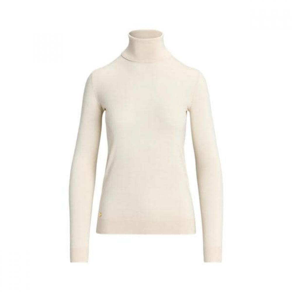 Lauren Ralph Lauren Silk Blend Turtleneck Sweater Wmlrswes6820718101