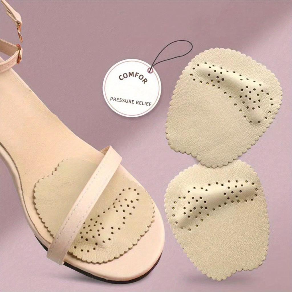 2pcs Anti-Slip Sole Pad & Forefoot Cushion For Women High Heels