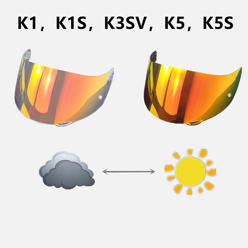 Визор K3SV для AGV K1 K1S K5S K5 Viseira Capacete Защита от УФ Visera Casco Moto Визор Аксессуары для Мотошлема