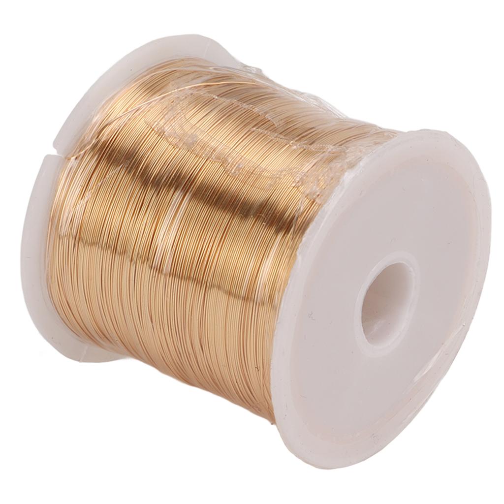 0,3 мм 100 метров ювелирные изделия, медная проволока, ювелирные изделия ручной работы, вязание, формирующая проволока, ювелирная проволока для рукоделия, золотая