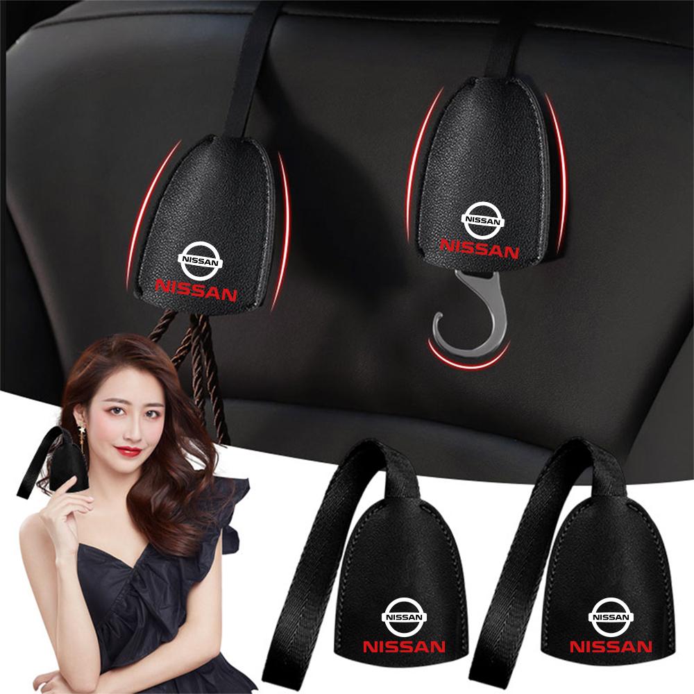 Car Rear Seat Storage Hook Multi-function Hidden Hook k Center Cover For Nissan X-trail Qashqai J10 Juke Sentra Patrol Leaf Murano