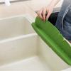 Защитные приспособления для воды для кухонной раковины Мягкий блок с клапаном в форме бананового листа для раковины с присоской Маслостойкий доступ к раковине
