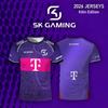 2026 Игровая команда SK Gaming Поло для киберспорта Индивидуальная футболка с никнеймом Мужская Женская Дышащая Форма для соревнований и тренировок Подарки для фанатов
