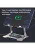 Tablet cooler PC Radiator Tablet Cooling Bracket foldable tablet stand  X16