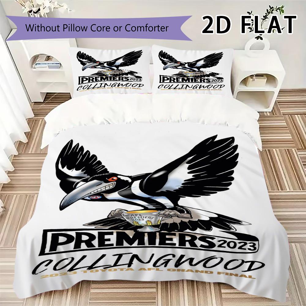 Collingwood Pattern Bedding uilt Set uilt Cover Pillowcase Home Decoration Birthday Gift (1 * duvet cover + 2 * pillowcase without core)