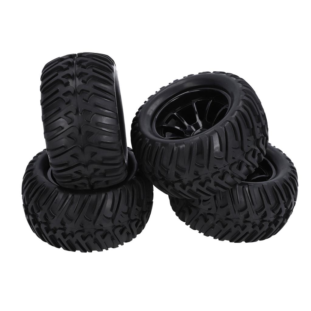 4 шт. 12 мм шестигранные колеса и шины для RC грузовика 1/10 для осевого для для Redcat для Hpi Y Shape Texture RC