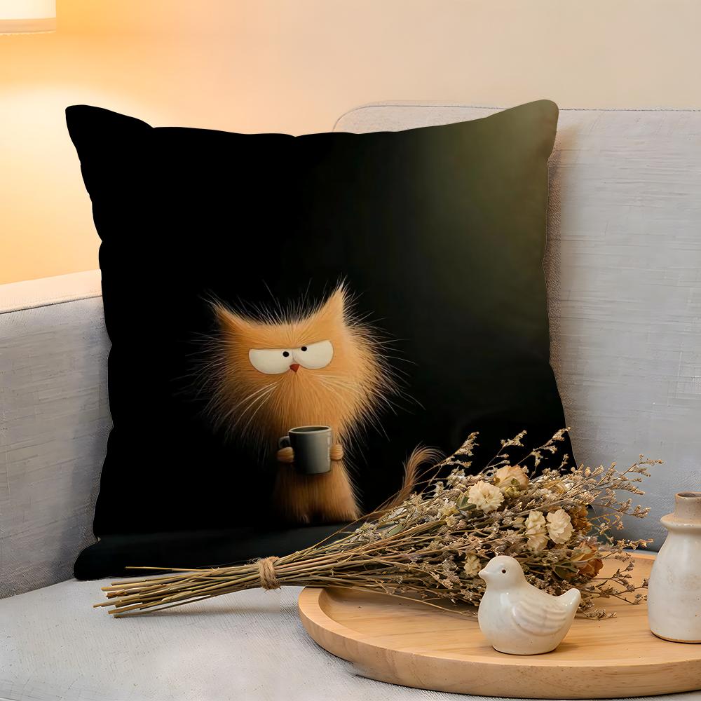 Cushion Cover  Linen  SkinFriendly Soft Decorative Case For Sofa Home Decor Pack Contemporary Style Pillow cover