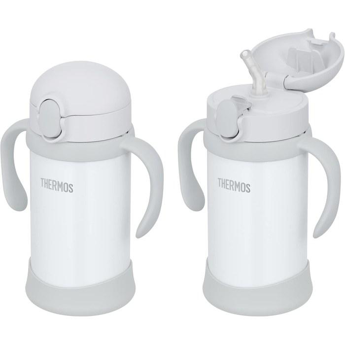 Thermos Baby Straw Mug FJL-350 (Gray) 350ml
