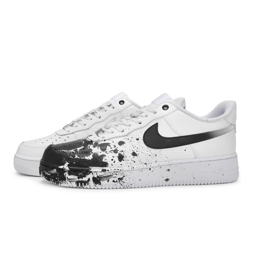 Nike Air Force 1 811 Производство, Акварельная живопись на месте Несоответствие, Специальная коробка для обуви Устойчивая к истиранию Низкая модель CW2288-111(Team80-S-BOX)