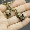 Hot Selling Jewelry, Minimalist Skull Keychain Pendant