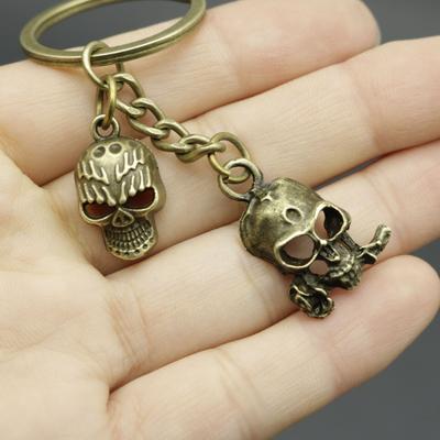 Горячие продажи ювелирных изделий, минималистский кулон-брелок с черепом