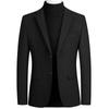 Autumn and Winter Men's Jacket Woolen Small Suit Business Men's Casual Jacket Single Suit Top