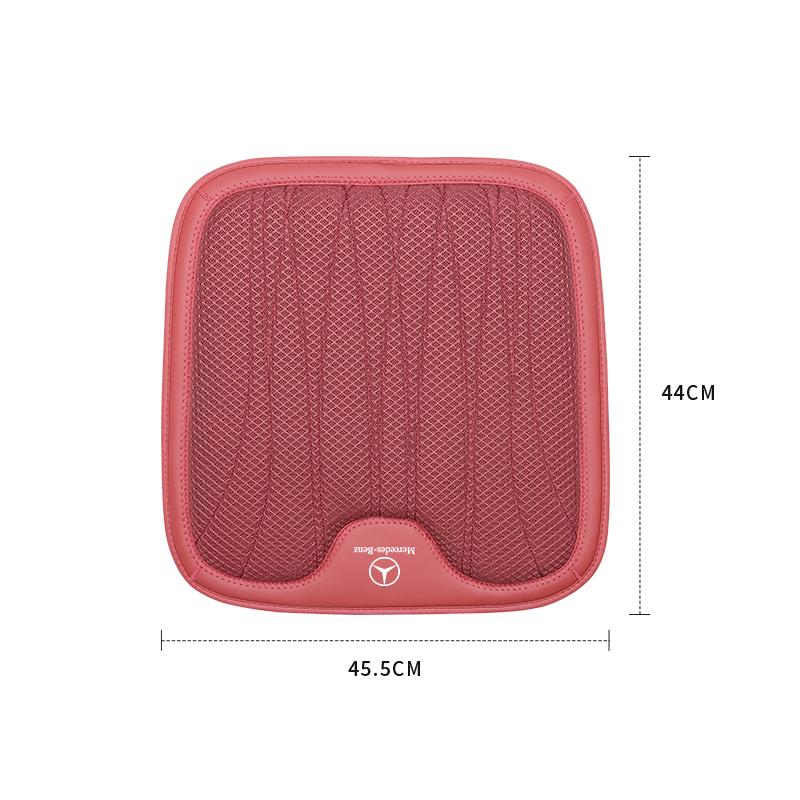 2025 Hot Ice Silk Seat Cover Car Cushion Headrest Lumbar Support Pad For Mercedes Benz AMG W204 W205 W203 W211 W212 W213 W201 W2