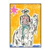 Abstract Classic Vintage Western Cowboy Poster Into The Wild Wall Art Print Canvas Painting for Living Room Home Decor Picture