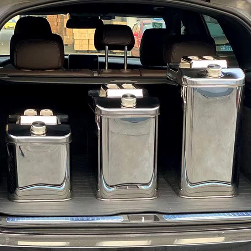 304 Stainless Steel Vertical 10L Thickened Fuel Can