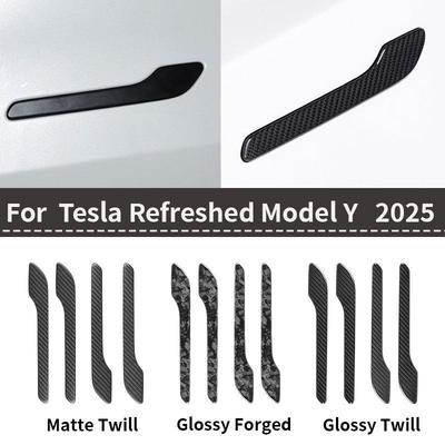 Декоративная наклейка на ручку двери Tesla Model Y 2025, модификация