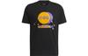 Neo T Shirts Men's Black Crew Neck Moderate Straight Fit HC9697